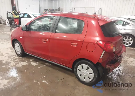 2015 Mitsubishi Mirage De z USA, uszkodzony, nr VIN ML32A3HJXFH008270